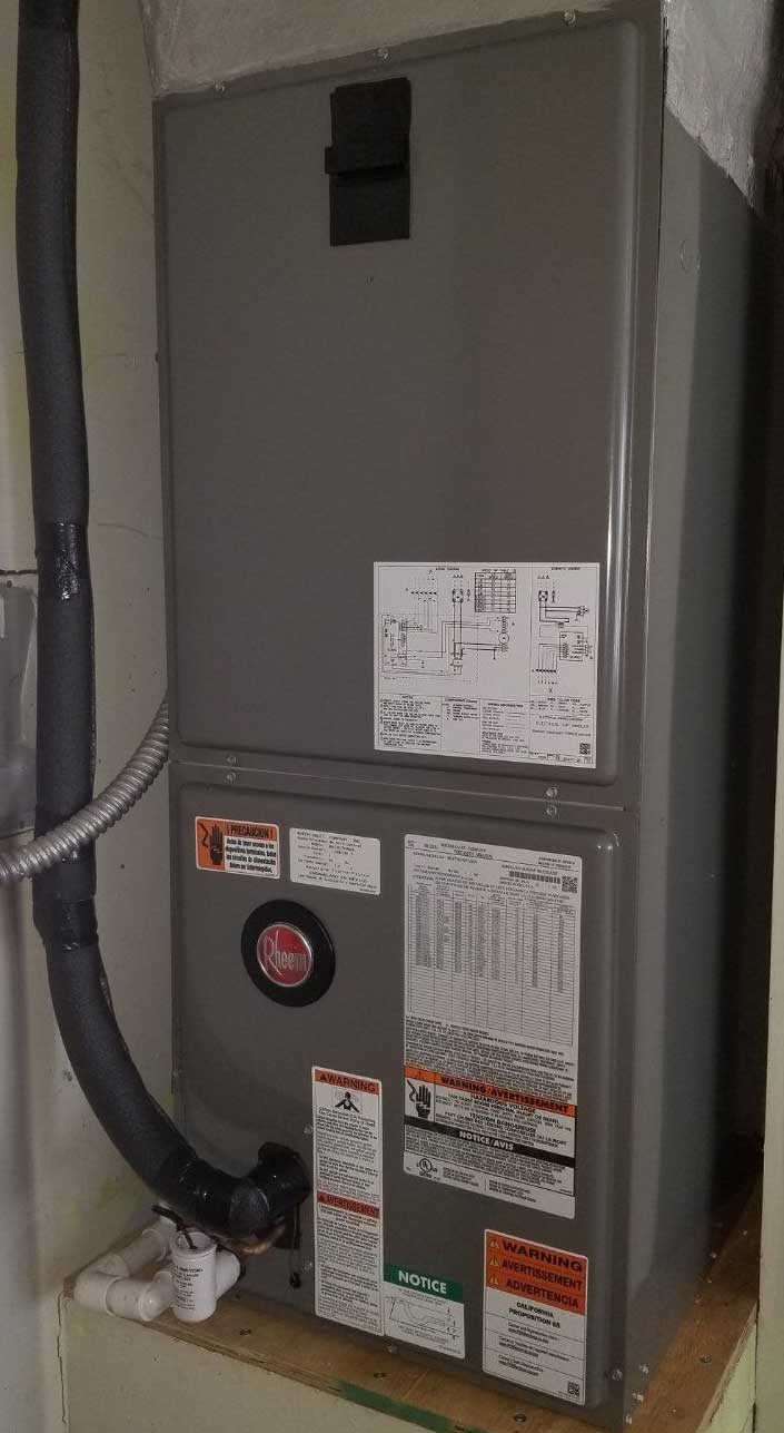 AC-air-handler repairs and installs by Signature Air conditioning and Heating, LLC